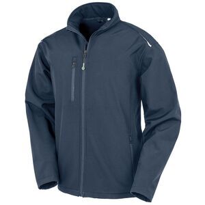 Result Genuine Recycled Mens 3-Layer Softshell Jacket / Navy